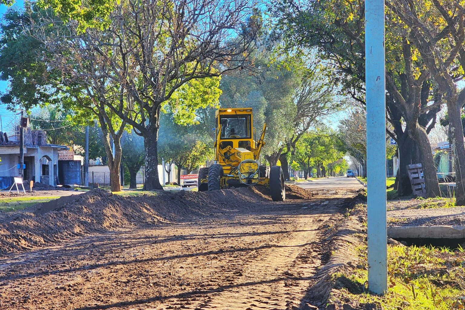 Inició la obra que conectará los cuatro bulevares de la ciudad de Malabrigo